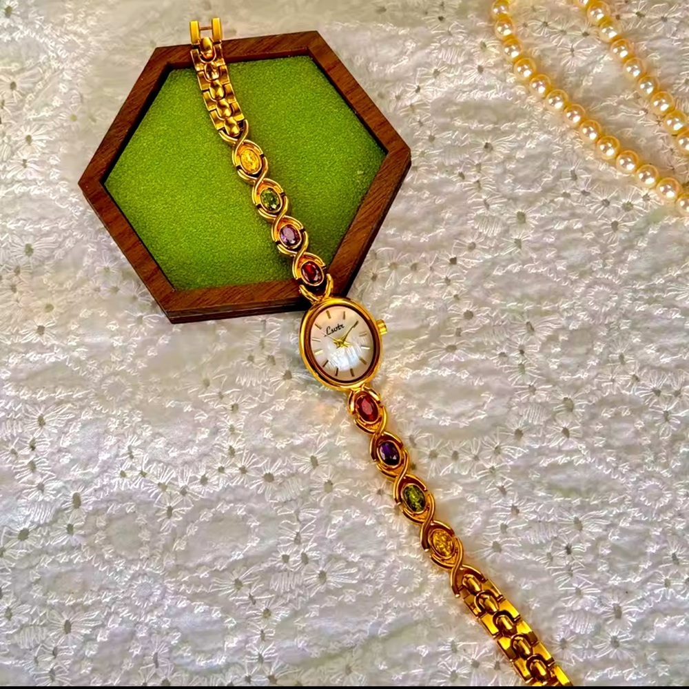 Rainbow Gem Watch โ Luxe Boho Charm - Picture 2 of 11